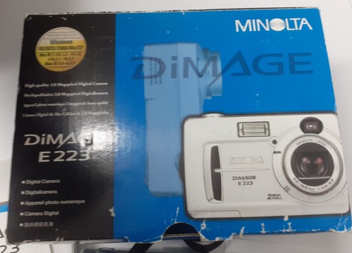 Minolta dimage 223 - dimage, e